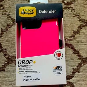 Pink otterbox iphone 13 pro max case NIB